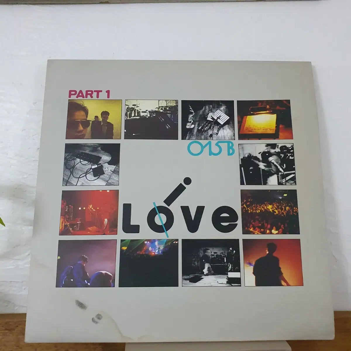 공일오비 라이브 1집 LP  1991